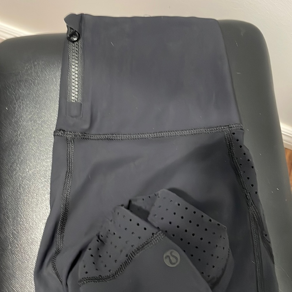 Black paddle pants